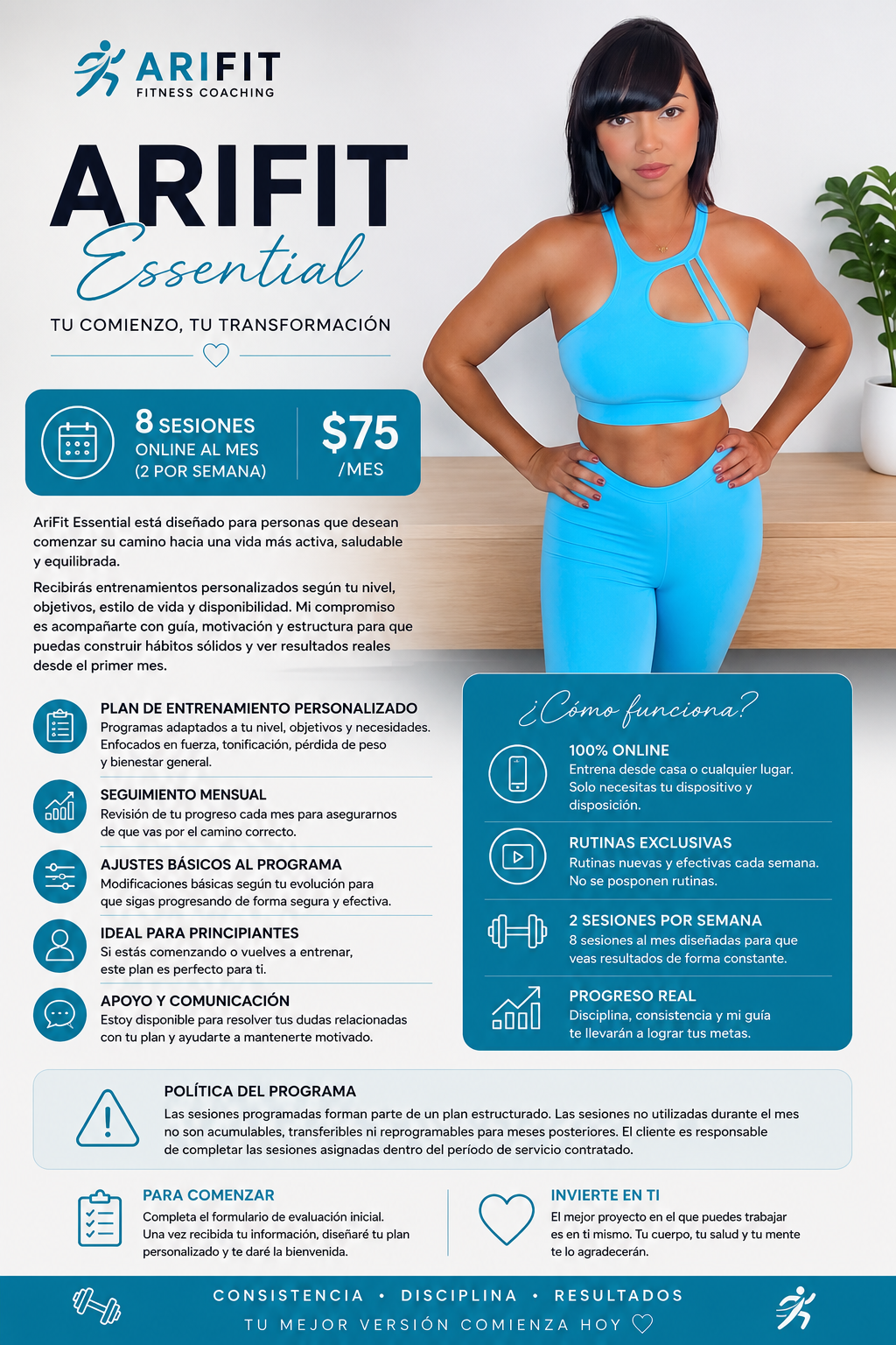 Training - Arifit Essential 8 sessiones