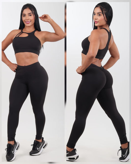 Sage Black Legging