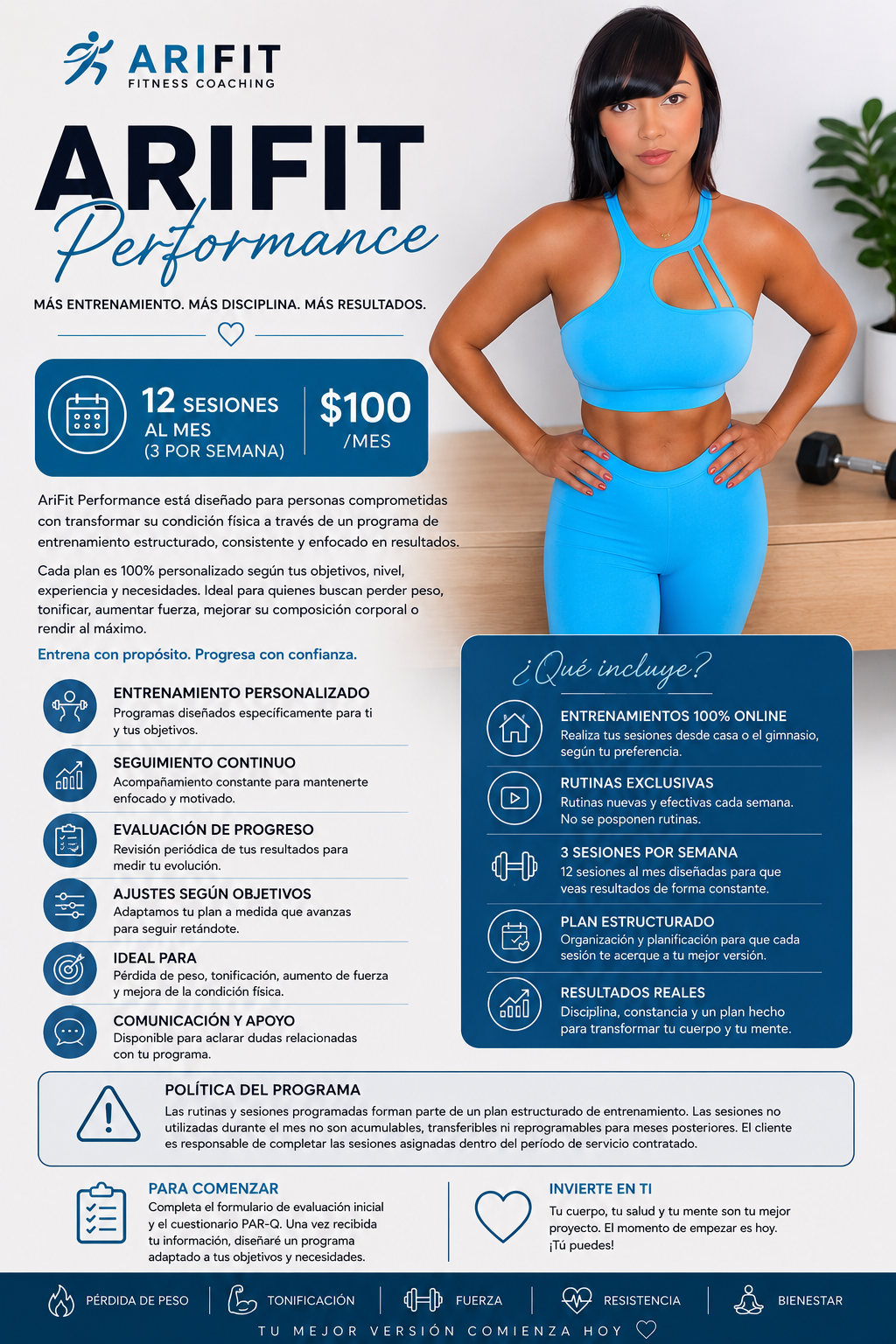 Training - Arifit Performance 12 sesiones